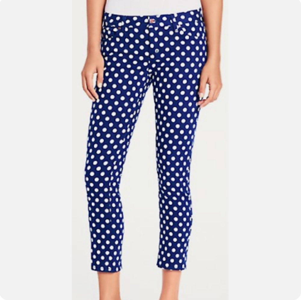 《 Kate Spade 》 Polka Dot Broome St. Jeans